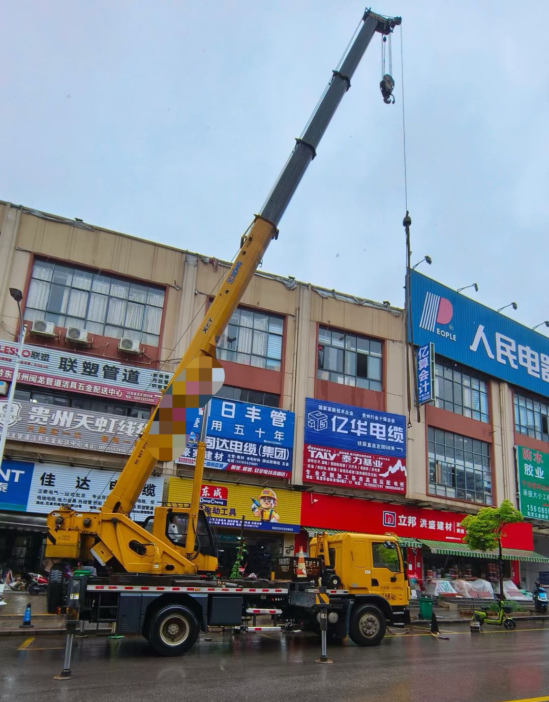 香河县吊车吊机租赁桥梁吊装